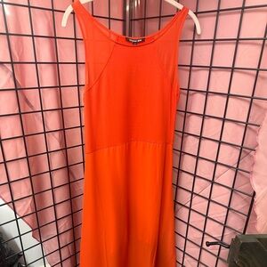 Gianni Bini Vibrant Orange Maxi Dress